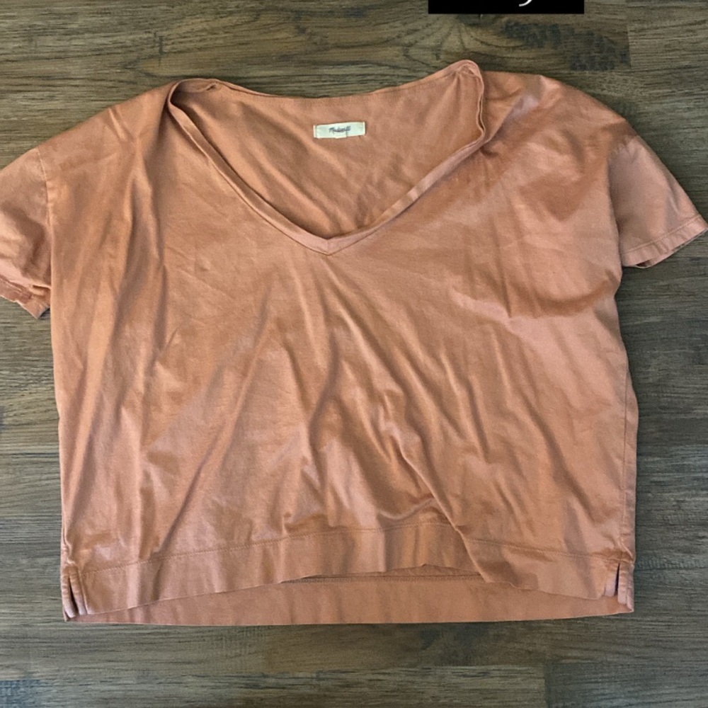 Madewell cropped tee